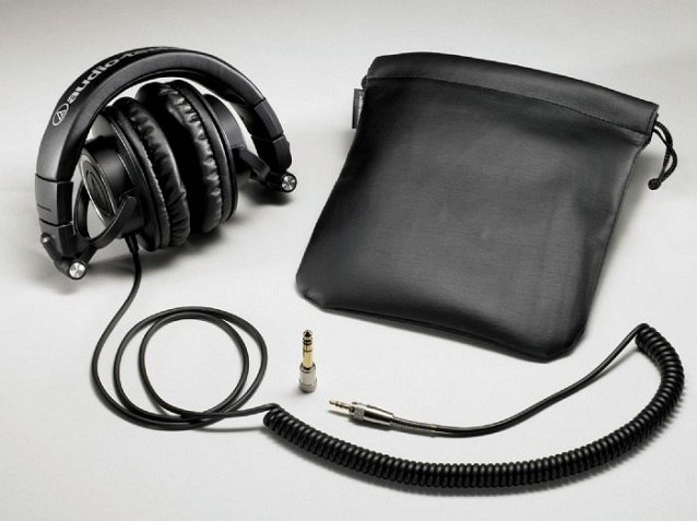 Комплектация наушников Audio-Technica ATH-M50